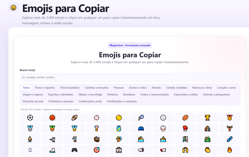 Emojis para Copiar